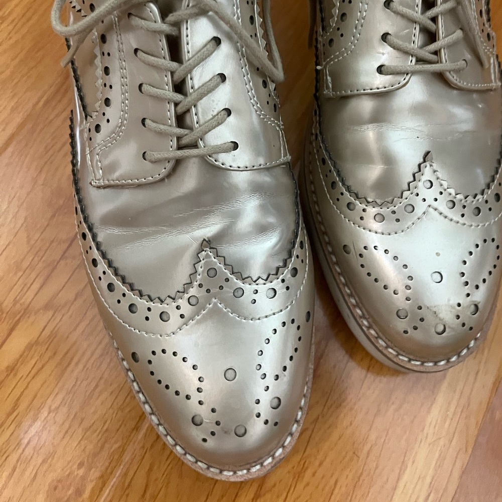 ✨✨ZARA GOLD DERBY SHOES✨✨ - Picture 8 of 8